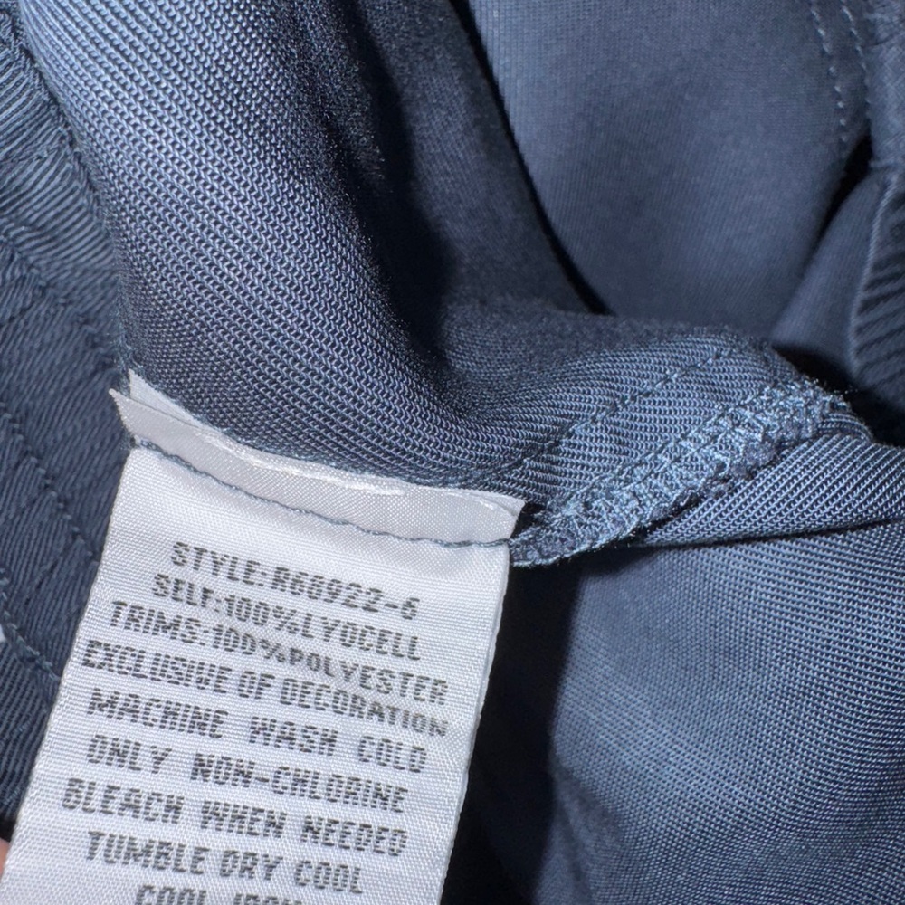 Johnny Was Slate Blue Relaxed Cargo Lyocell Pants Small - Picture 10 of 10
